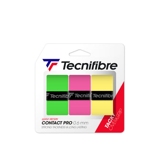 TECNIFIBRE CONTACT PRO ASSORTED FLUO X3