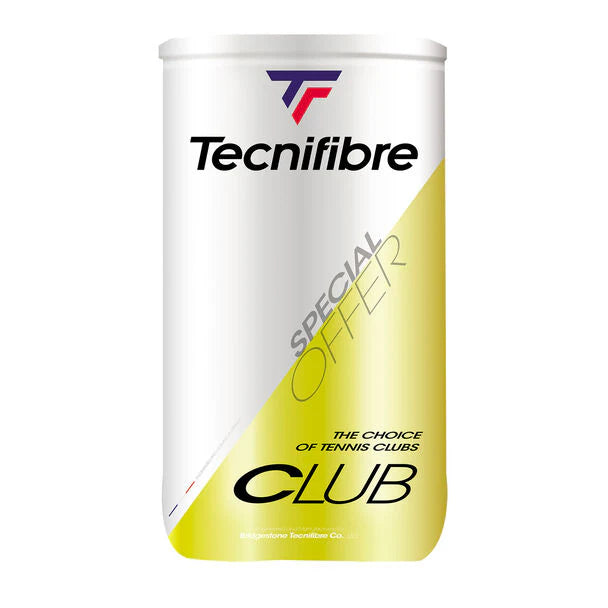 TECNIFIBRE CLUB - BIPACK DE 4 BALLES