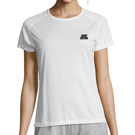 T-SHIRT SPORT COURT CENTRAL - Femme