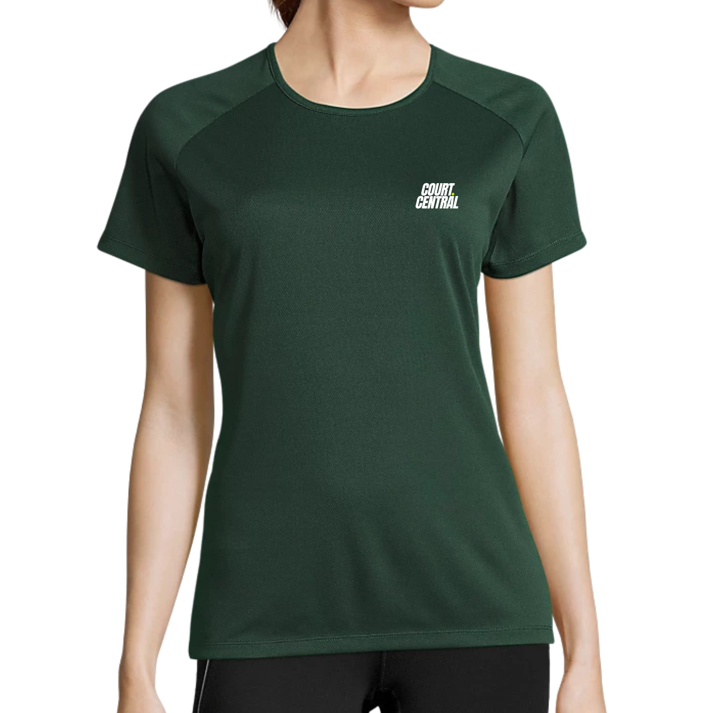 T-SHIRT SPORT COURT CENTRAL - Femme